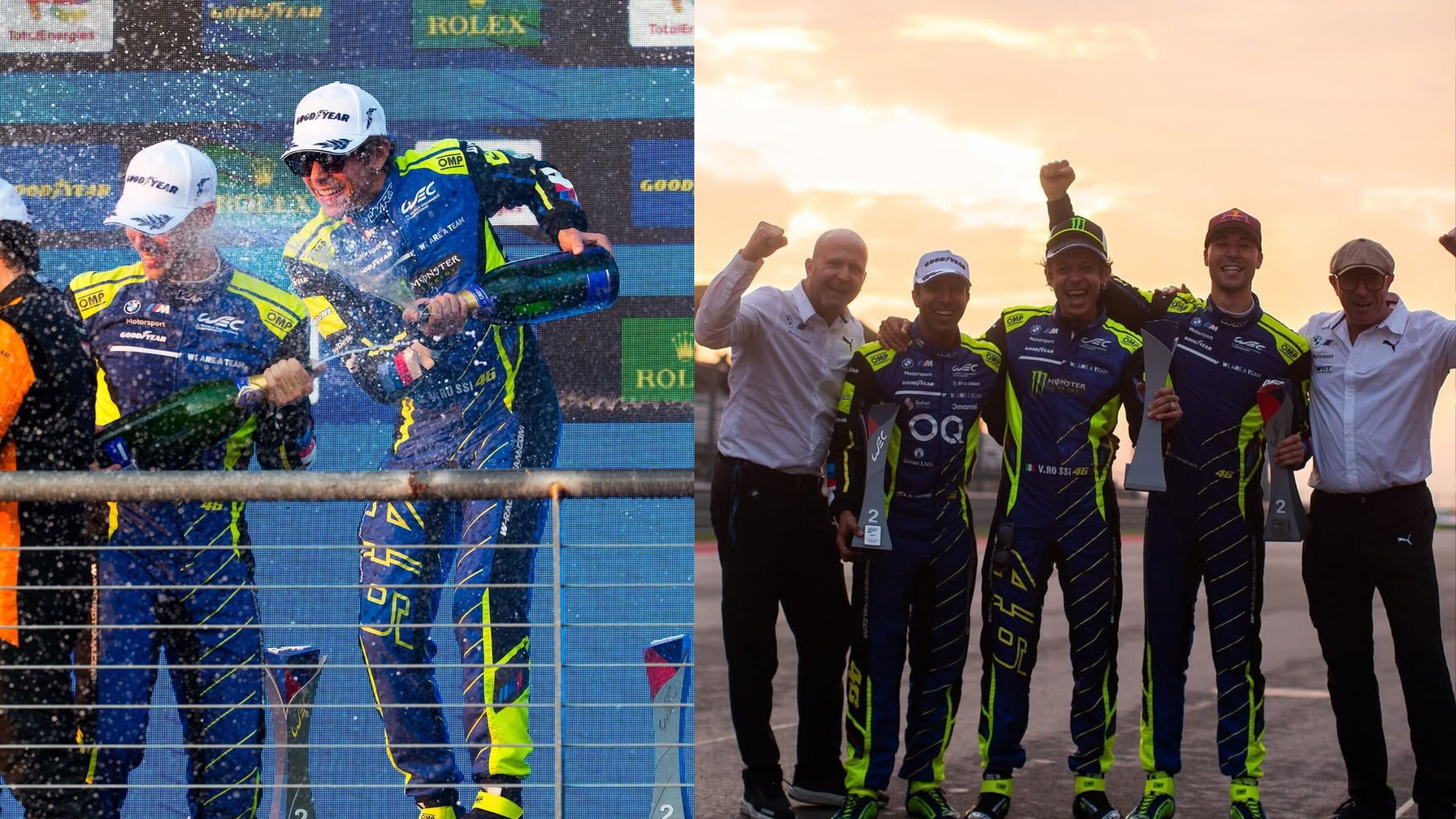 Valentino Rossi s'impone ancora sulle quattro ruote: che gara alla Lone Star Le Mans 