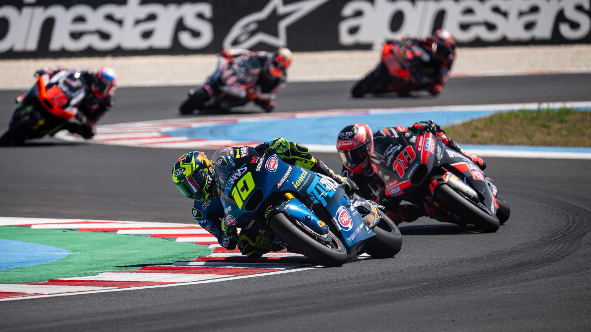 Moto2: la sfida a tre per il titolo passa per Misano, Vietti e Arbolino cercano riscatto