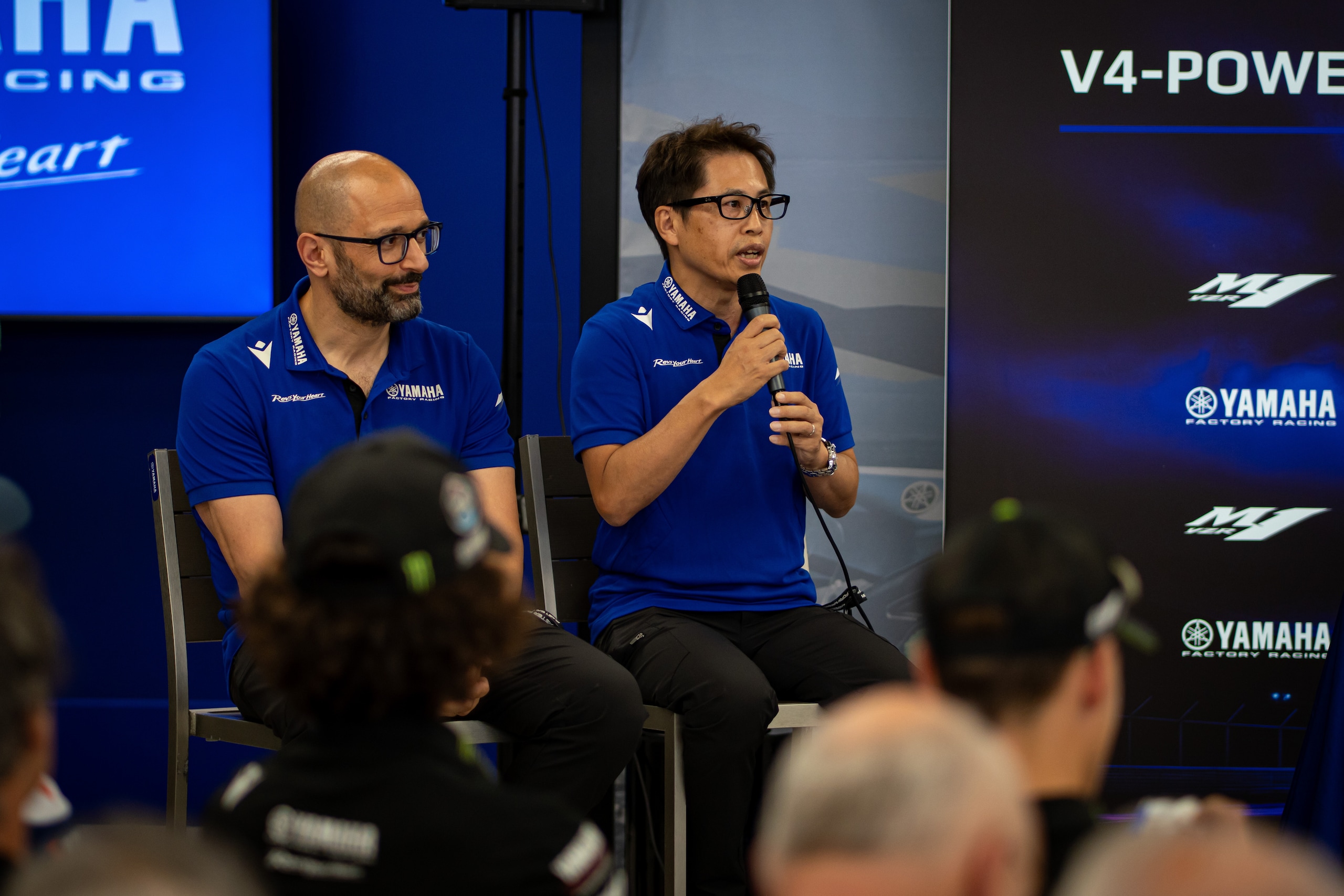MotoGP, svelata a Misano la nuova Yamaha V4