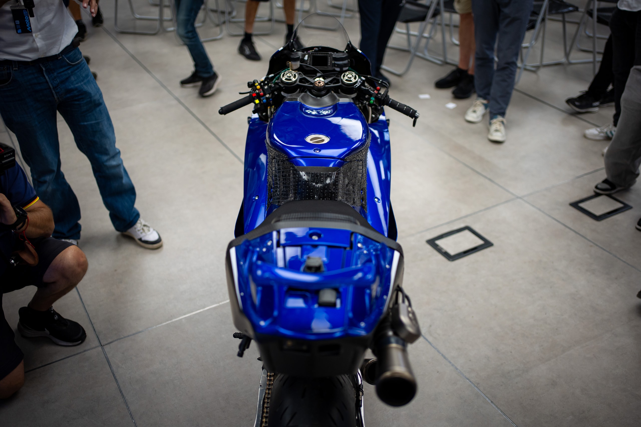 MotoGP, svelata a Misano la nuova Yamaha V4