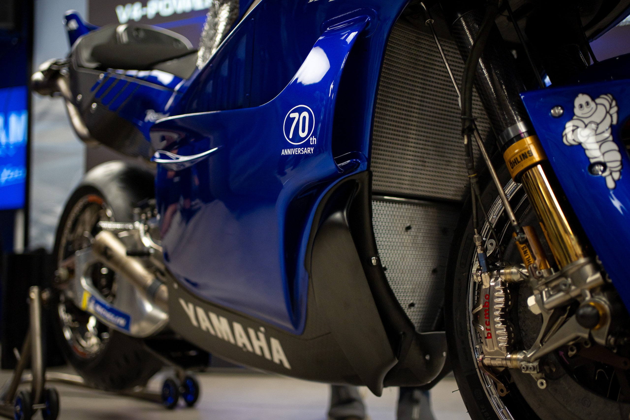 MotoGP, svelata a Misano la nuova Yamaha V4