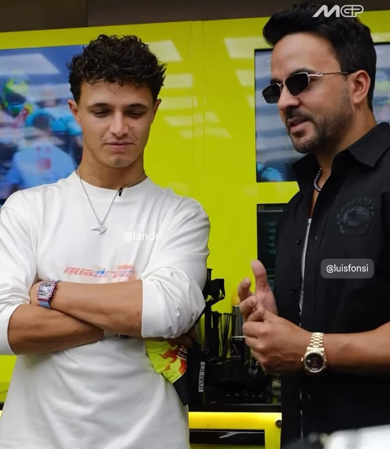 MotoGP, Lando Norris e Luis Fonsi a Misano come ospiti VIP