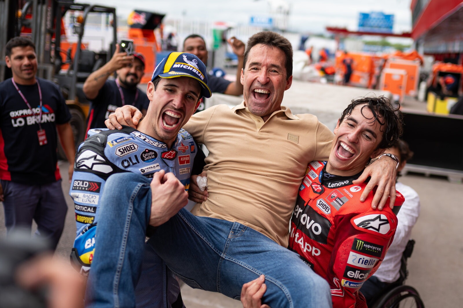 MotoGP, tutti i festeggiamenti di Marc Marquez nel 2025