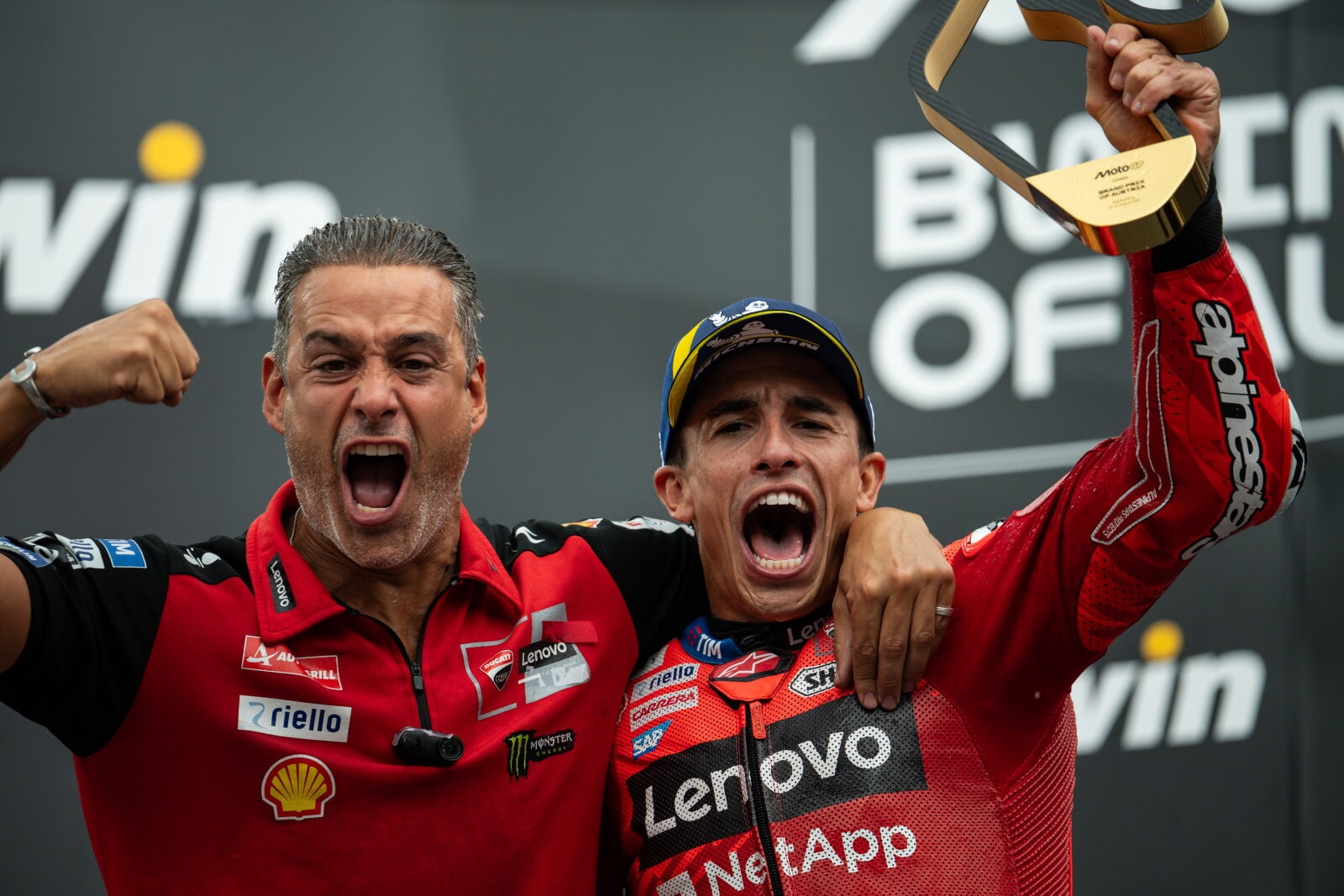 MotoGP, tutti i festeggiamenti di Marc Marquez nel 2025