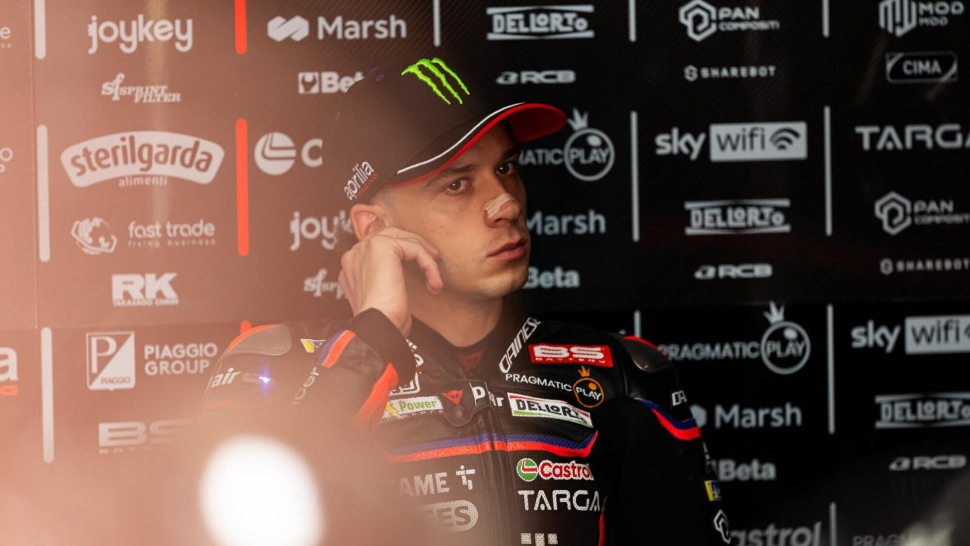 MotoGP Bezzecchi primo in Indonesia: “Bella giornata, nonostante il mal di schiena”