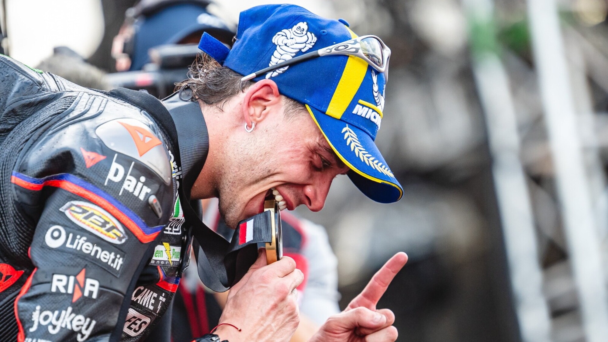 Bezzecchi: "Avevo faticato troppo per non provarci, dopo il via ero disperato"