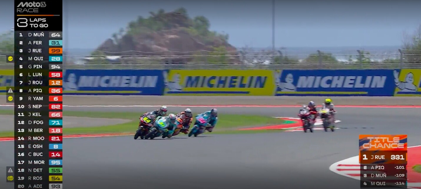 Incidenti Moto3, GP d'Indonesia: gara conclusa sotto "bandiera rossa"