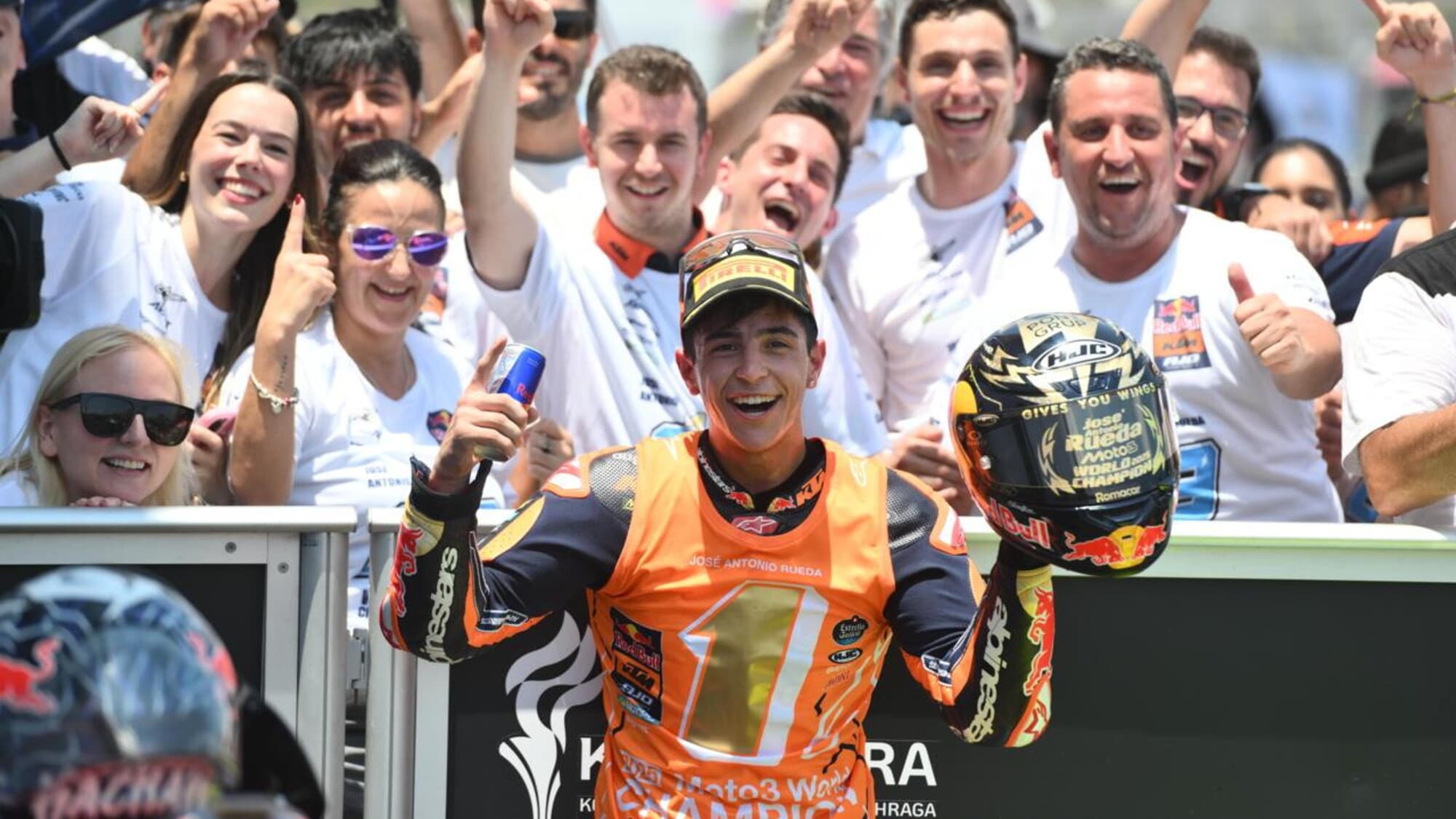 Moto3, Rueda sul tetto del mondo in una stagione da incorniciare: ripercorriamola