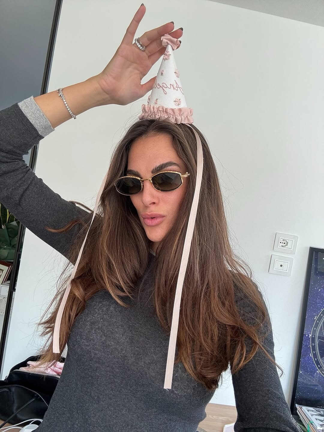 Valentino Rossi festeggia il compleanno di Francesca Sofia Novello