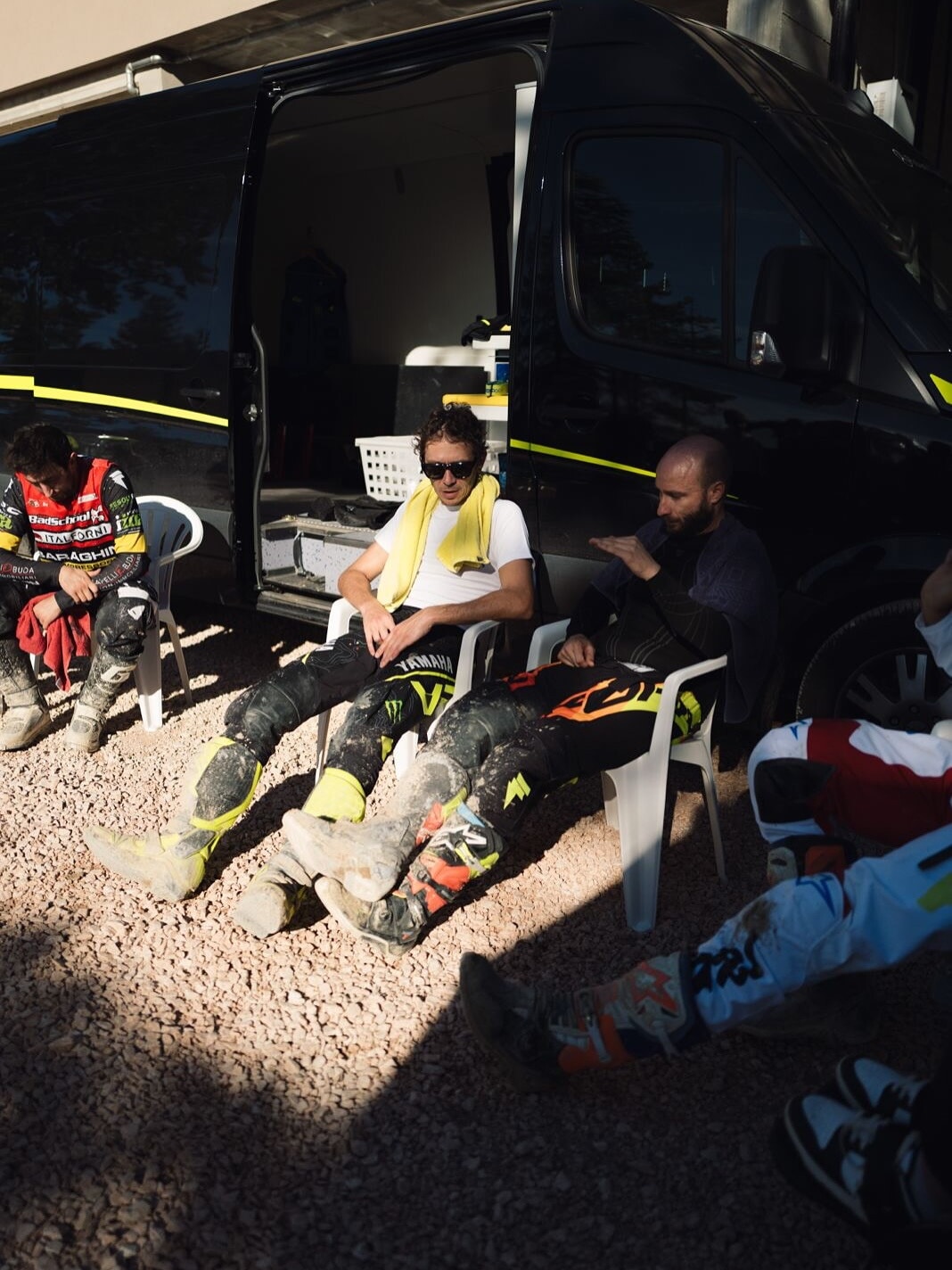 Valentino Rossi e l'allenamento inedito sulla Motocross