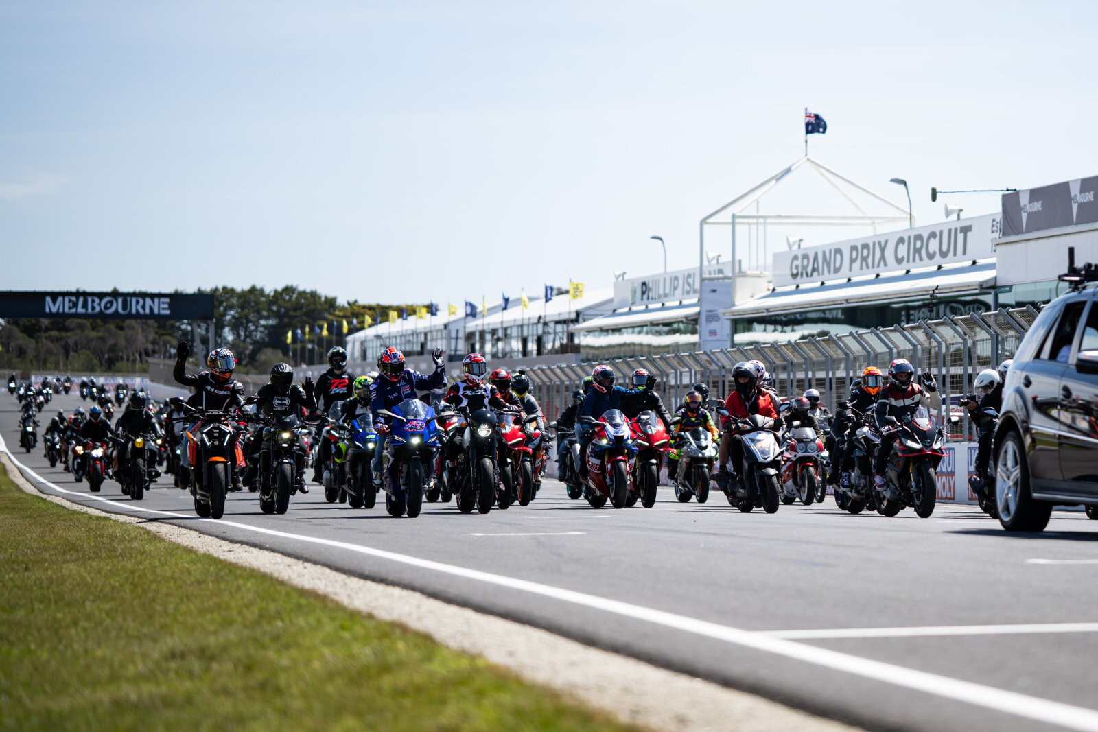 MotoGP Australia: la parata da San Remo a Phillip Island con Stoner, Bagnaia, Miller e Aldeguer