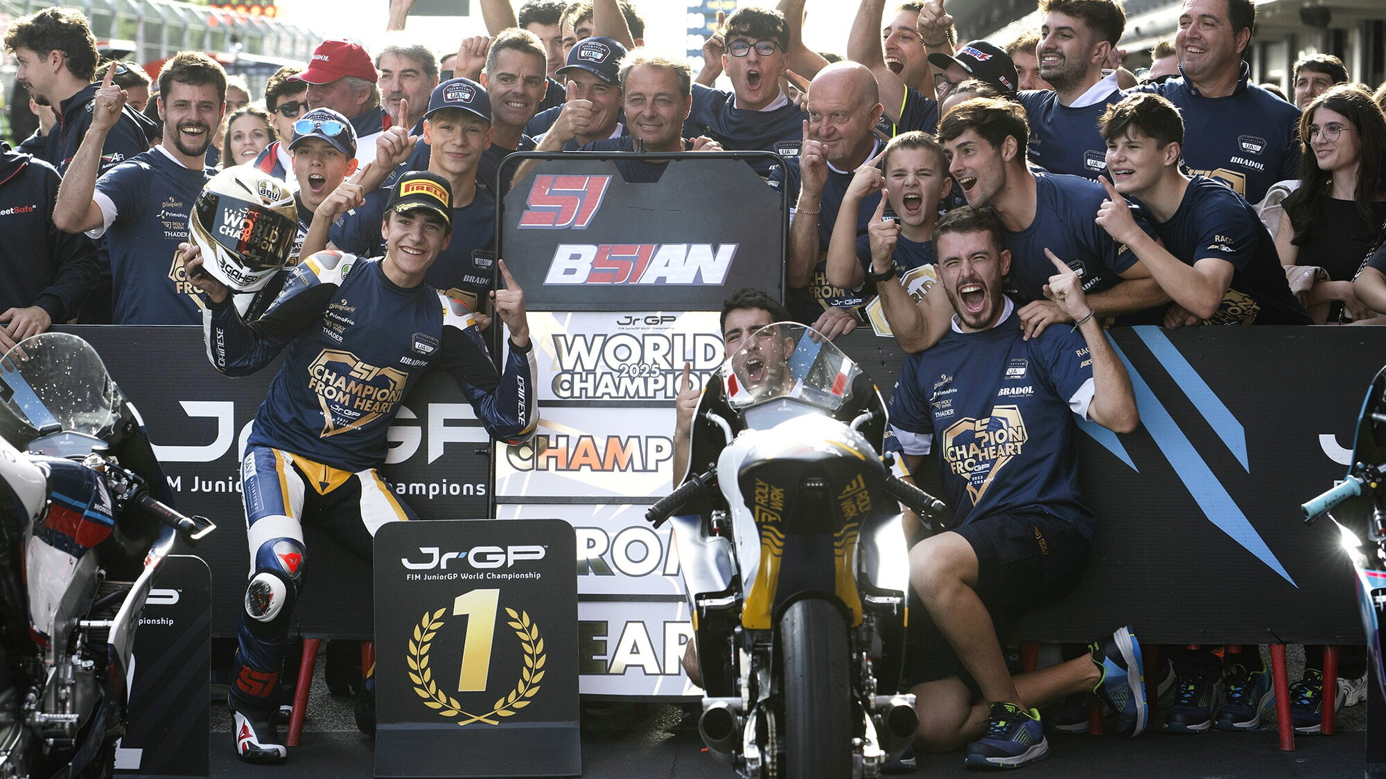 FIM JuniorGP, Barcellona: Uriarte campione Moto3 con un round d'anticipo