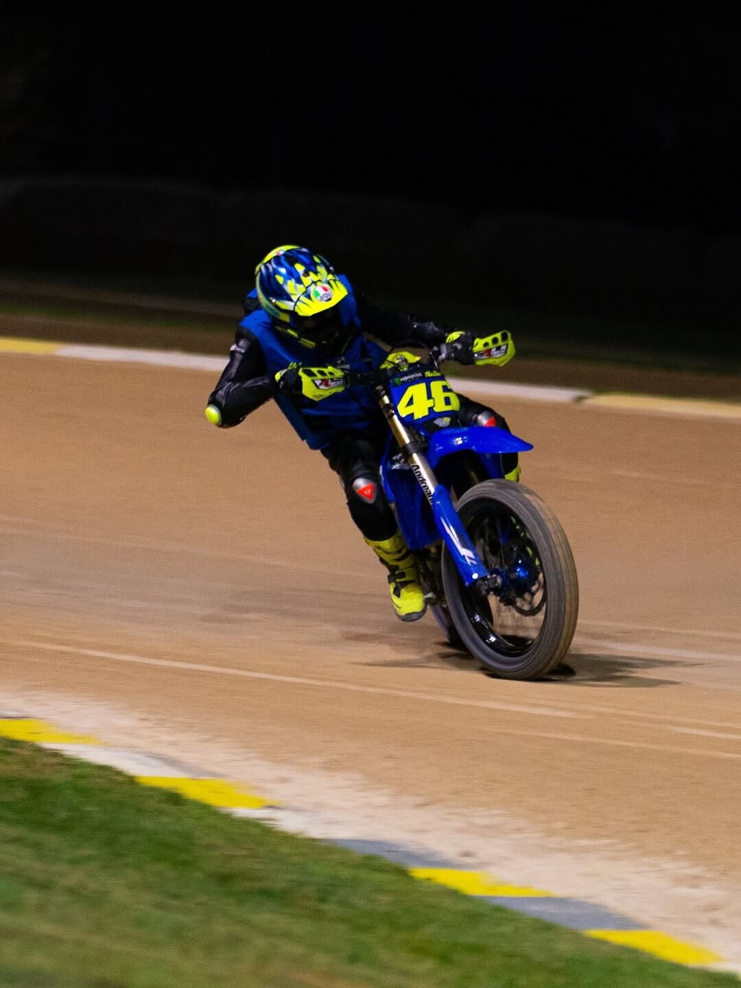 Valentino Rossi al Ranch in preparazione della 100 km dei campioni