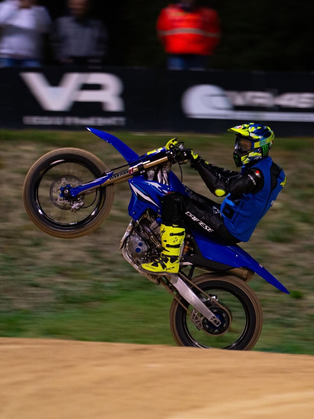 Valentino Rossi al Ranch in preparazione della 100 km dei campioni