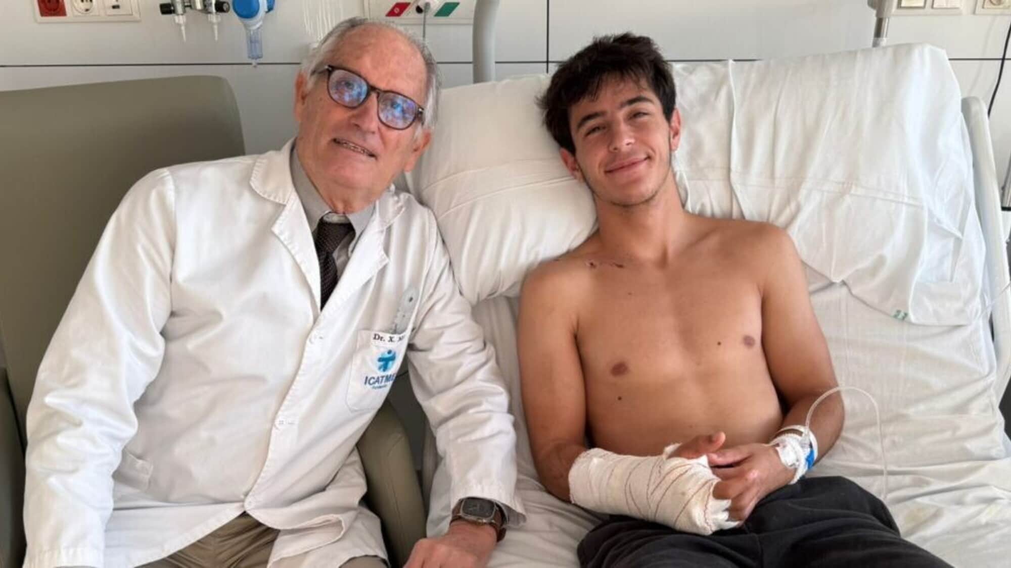 Moto3, l'ultimo aggiornamento sulle condizioni di salute di Rueda