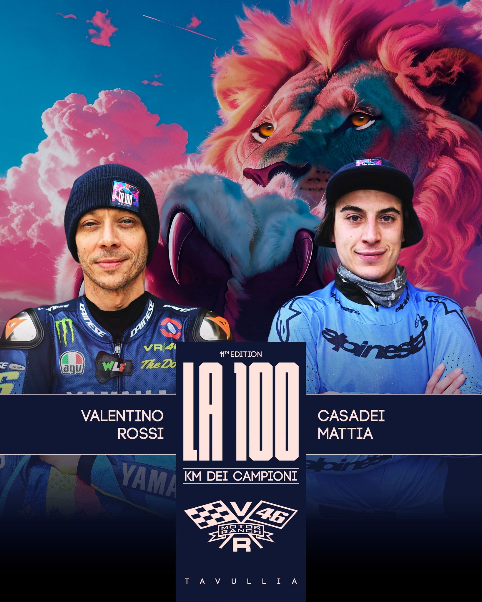 Le coppie della 100Km dei Campioni