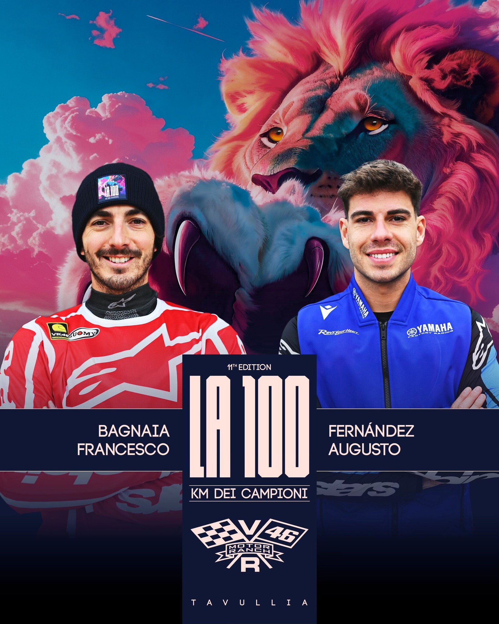 Le coppie della 100Km dei Campioni