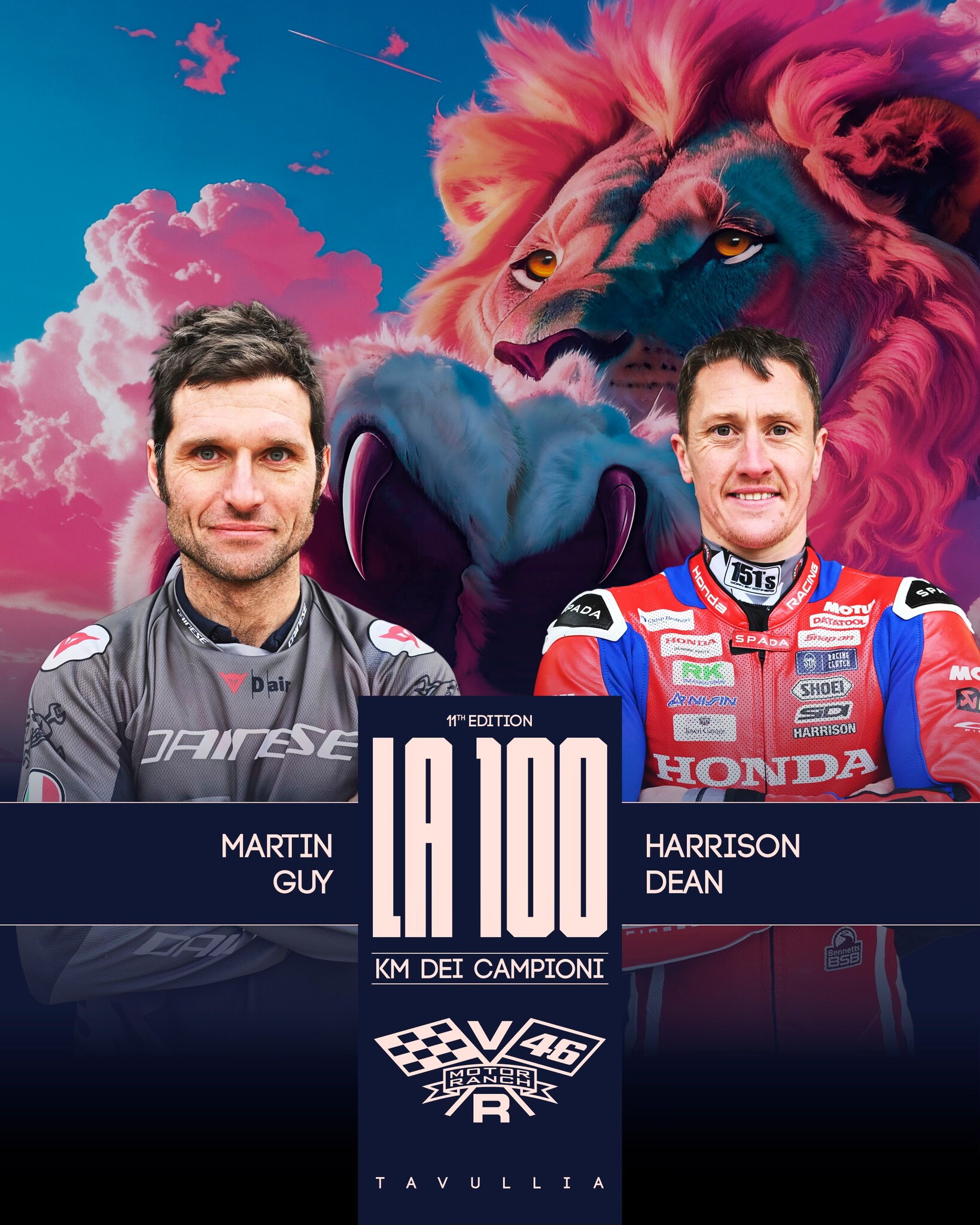 Le coppie della 100Km dei Campioni