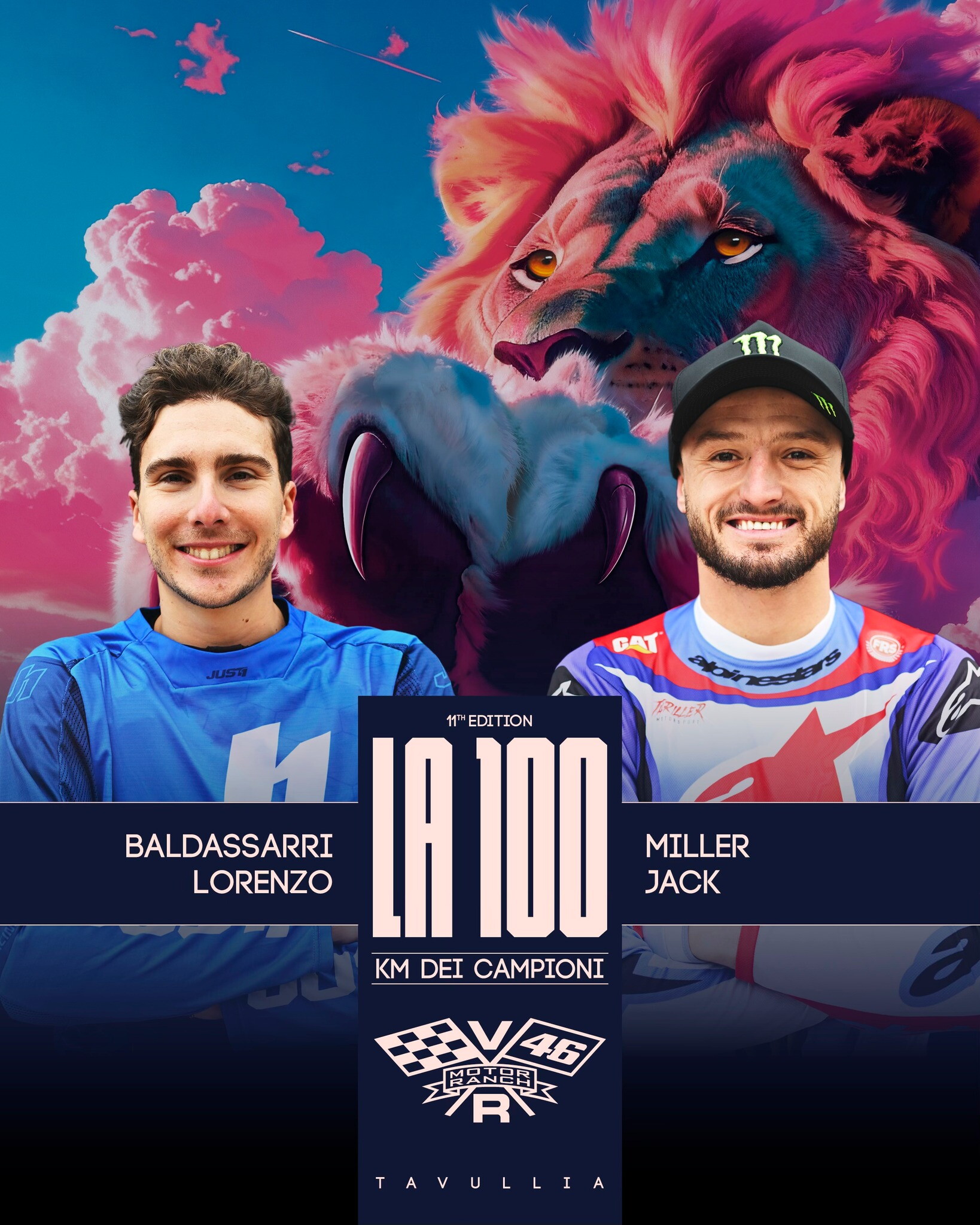 Le coppie della 100Km dei Campioni