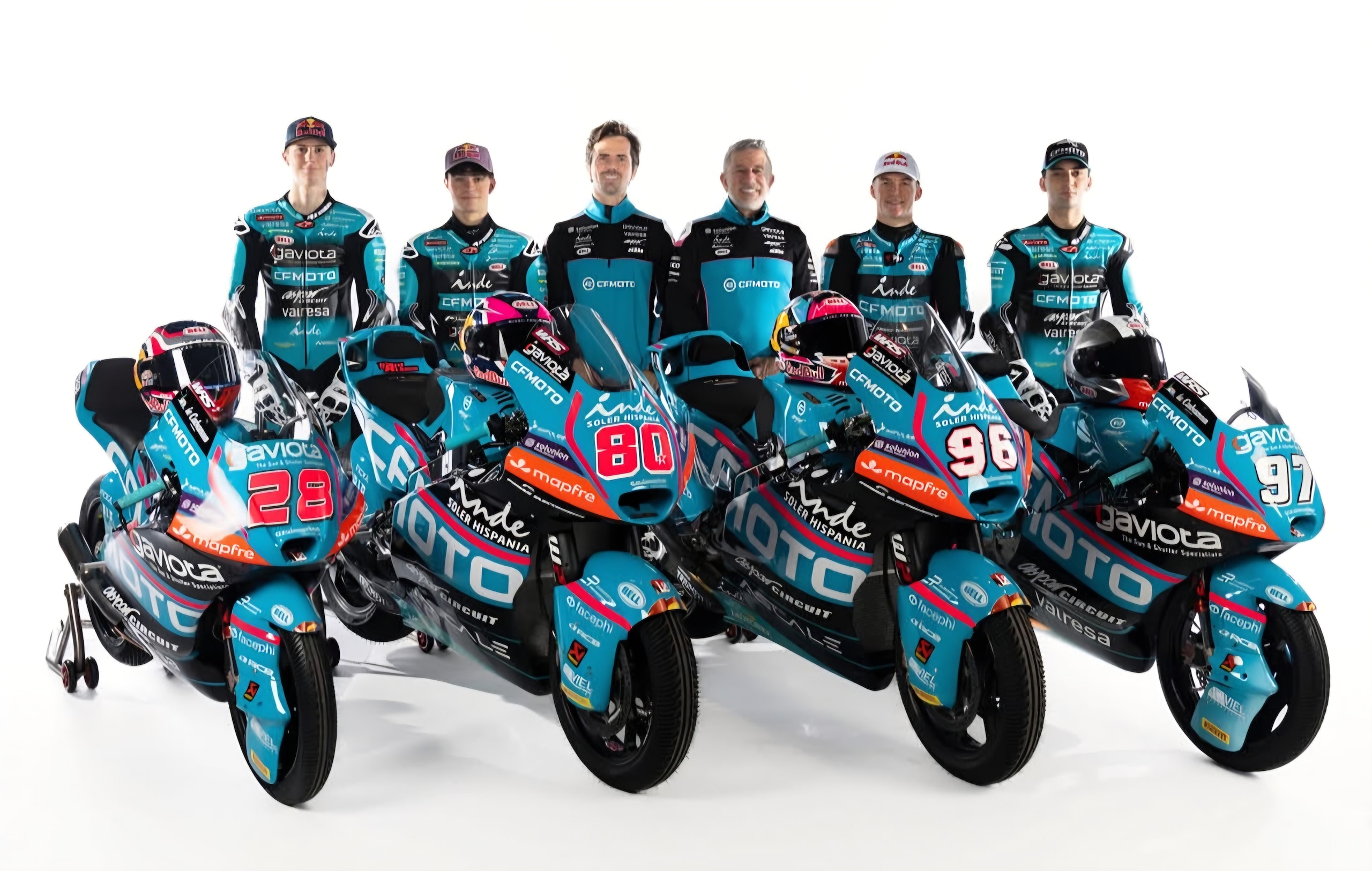 Moto3 e Moto2: ecco il team Aspar al completo pronto per il 2026