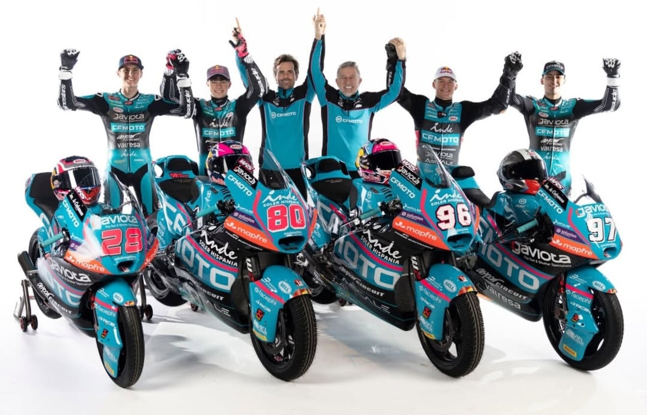 Moto3 e Moto2: ecco il team Aspar al completo pronto per il 2026