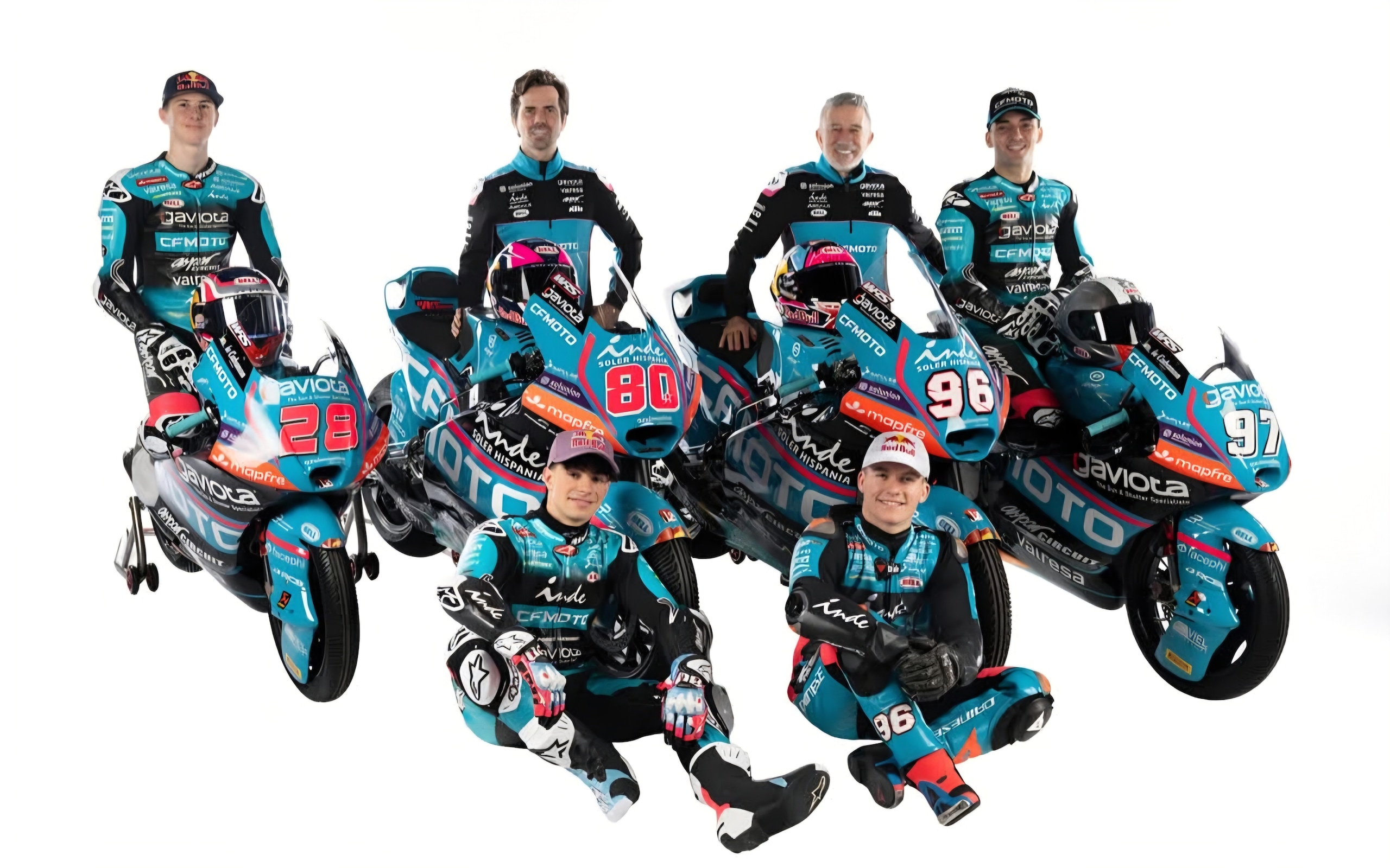 Moto3 e Moto2: ecco il team Aspar al completo pronto per il 2026