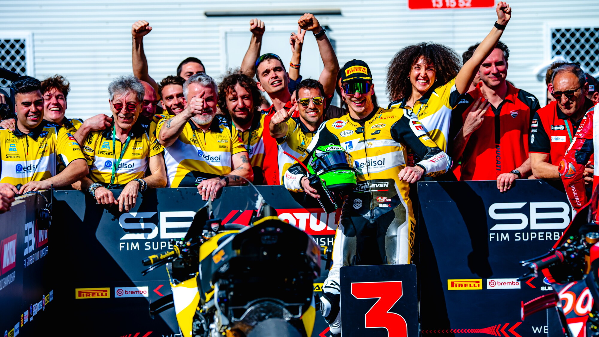 SBK: Baldassarri e Go Eleven, amore a prima… gara