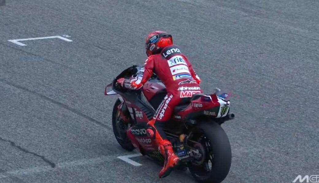 MotoGP, rischio di Marquez che sfiora il disastro