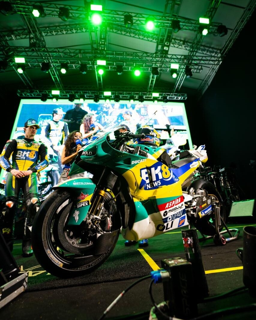 MotoGP: livrea speciale per Gresini Racing