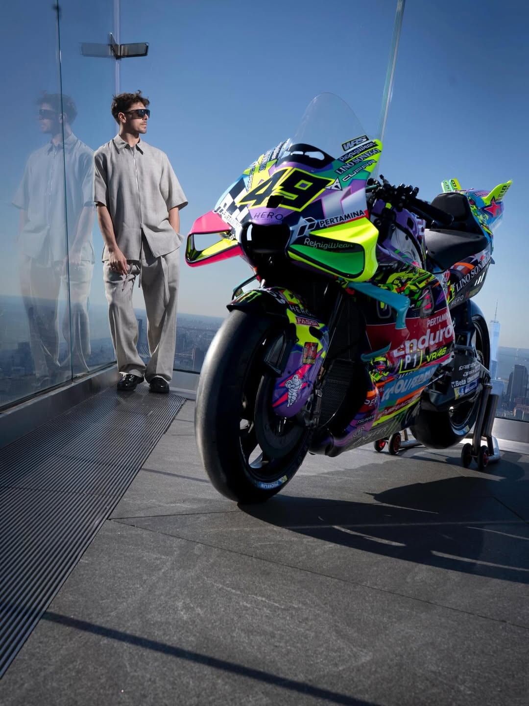VR46 Racing Team si rifà il look per Austin: ecco la nuova Desmosedici
