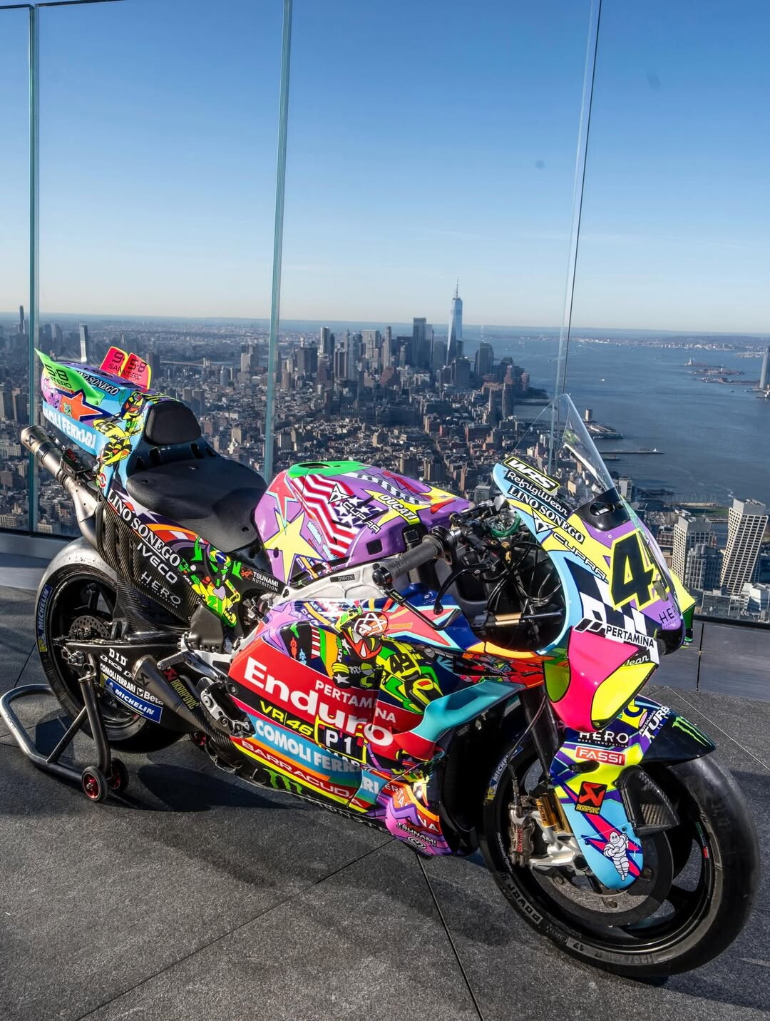 VR46 Racing Team si rifà il look per Austin: ecco la nuova Desmosedici