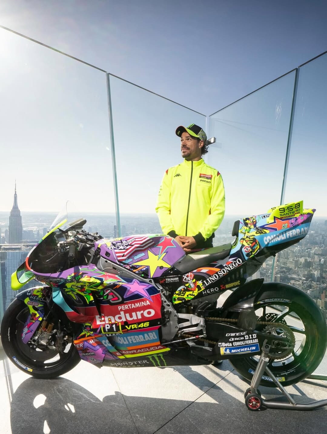 VR46 Racing Team si rifà il look per Austin: ecco la nuova Desmosedici