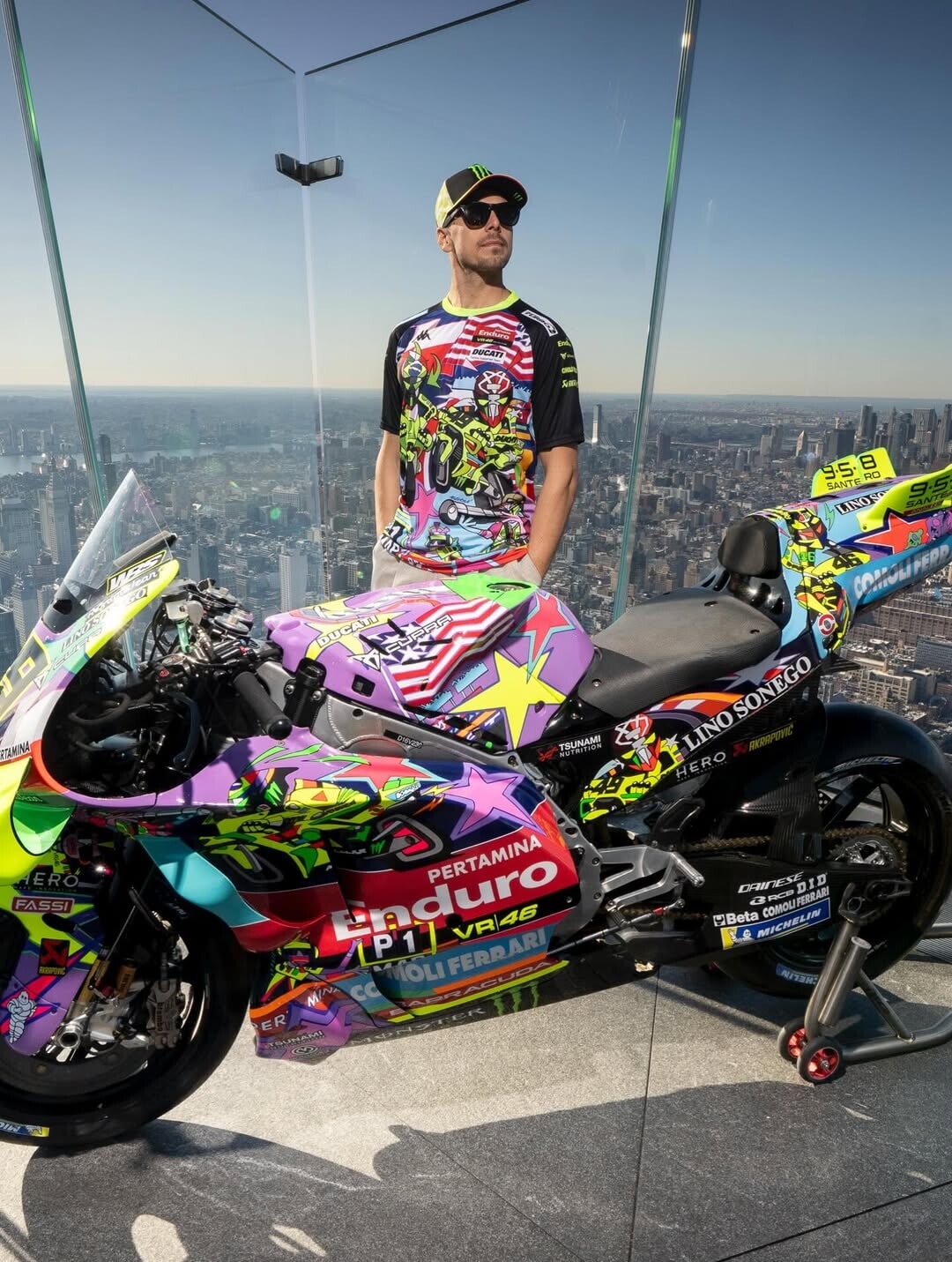 VR46 Racing Team si rifà il look per Austin: ecco la nuova Desmosedici