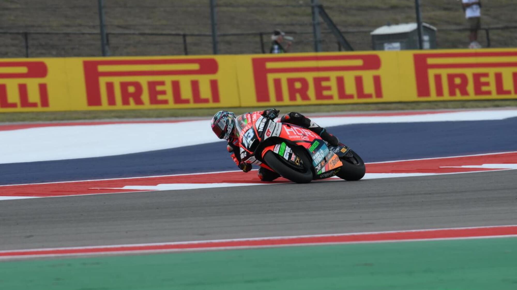 Moto2 Austin: Celestino Vietti apre le danze in Texas e firma il miglior tempo, terzo Tony Arbolino