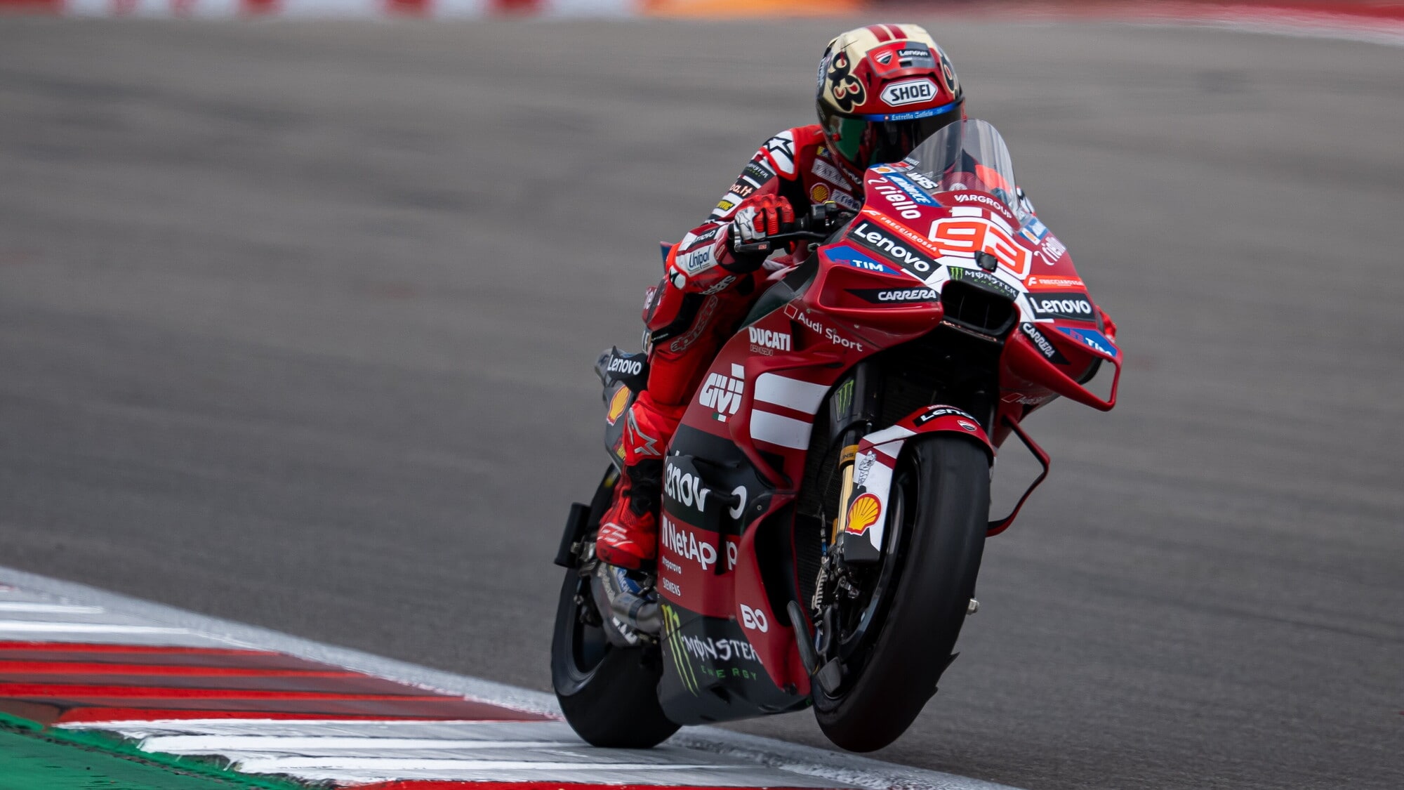 Ducati da Austin a... Austin: cronaca di una discesa lunga un anno