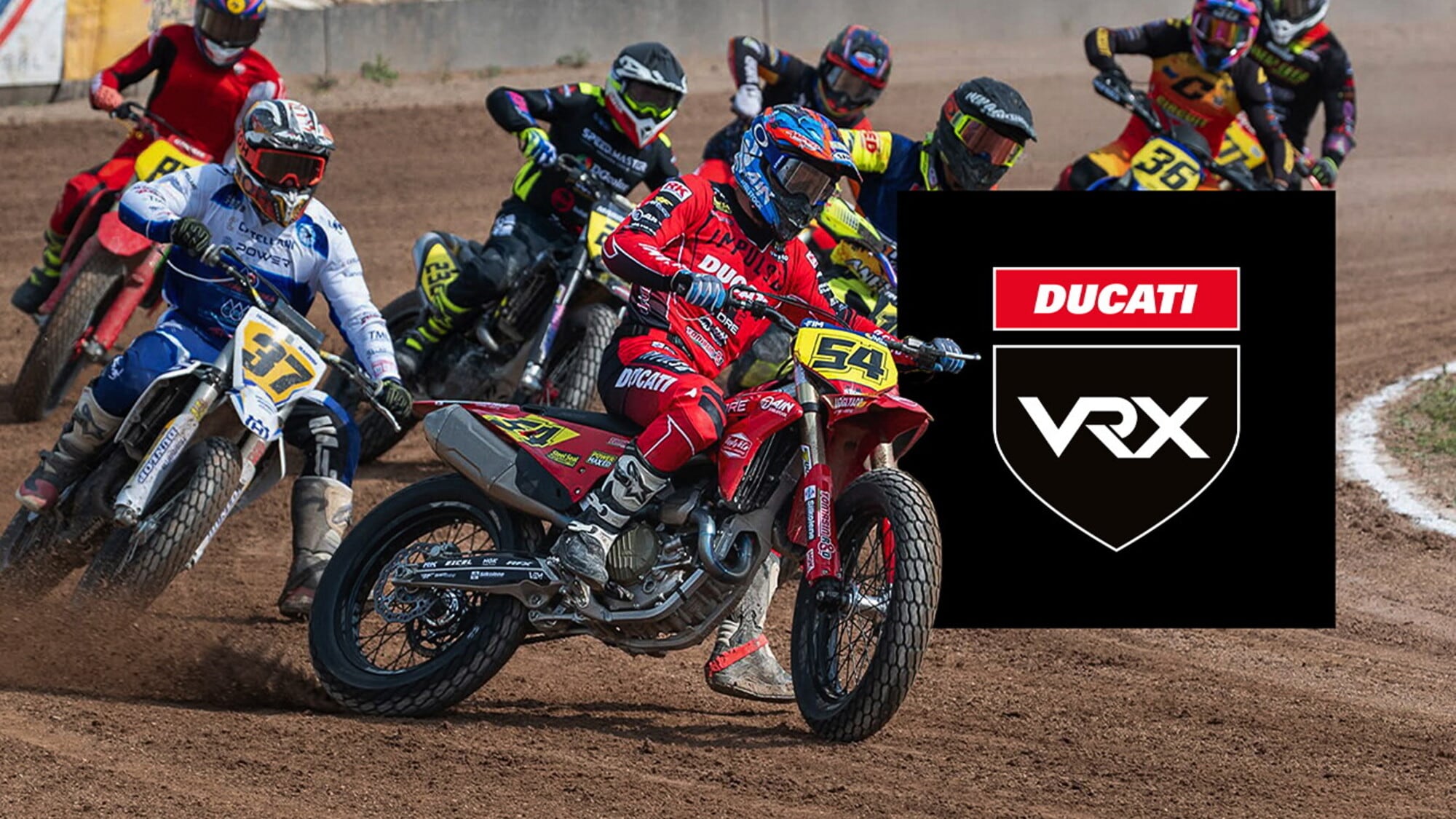 Ducati debutta nel Campionato del Mondo FIM Flat Track con un team di due piloti