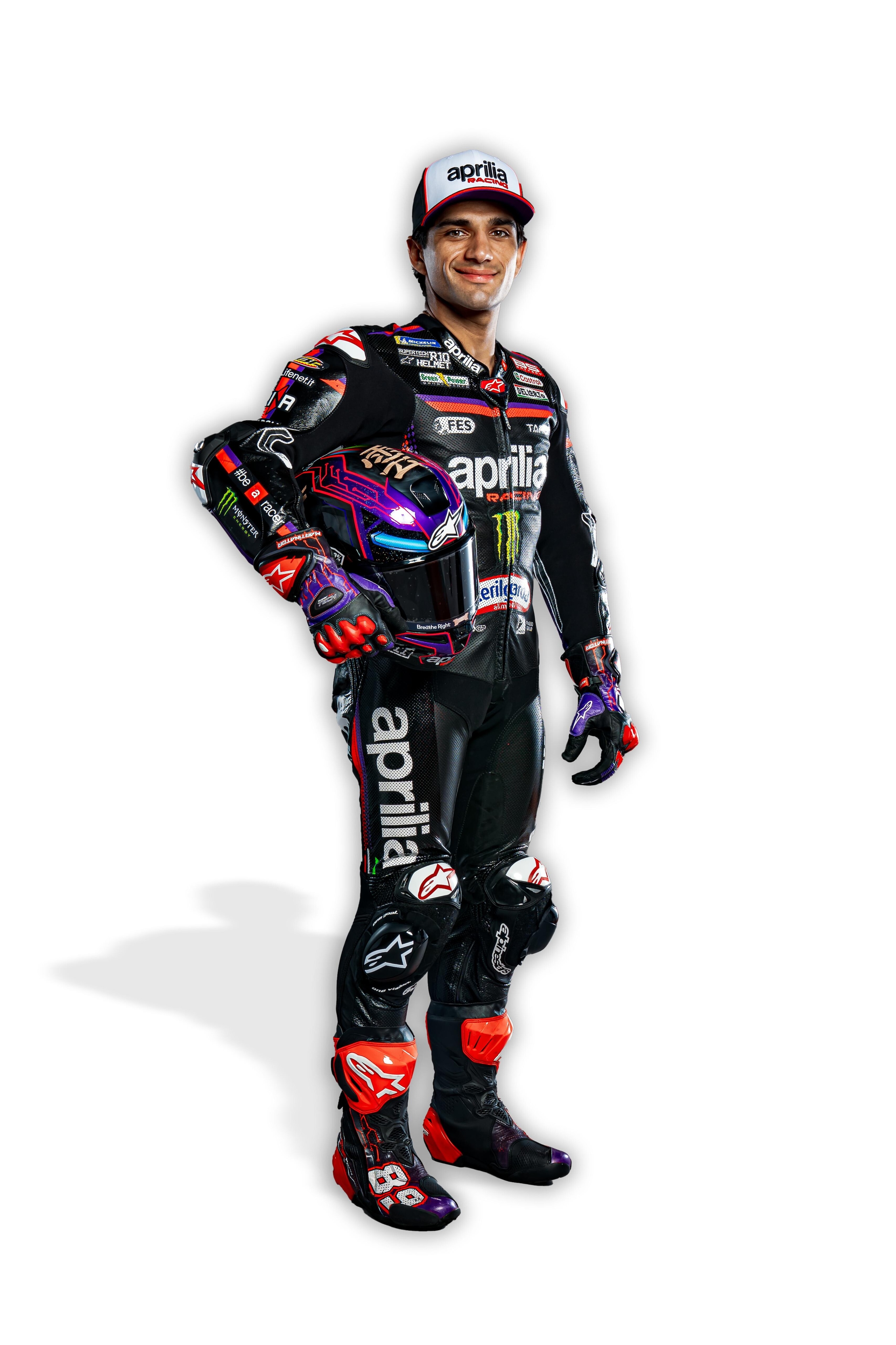 Svelata l'Aprilia MotoGP: Monster nuovo sponsor