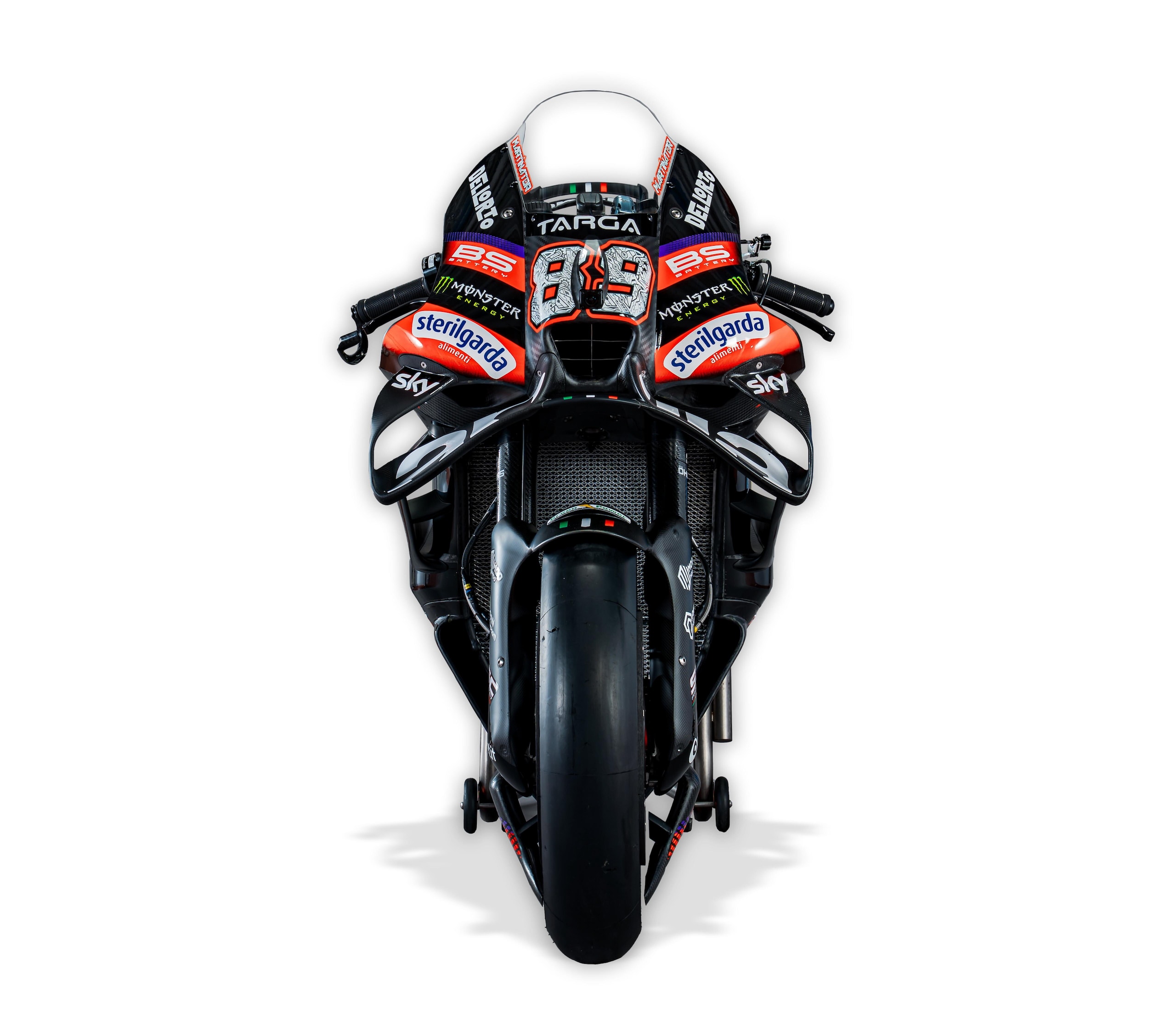 Svelata l'Aprilia MotoGP: Monster nuovo sponsor