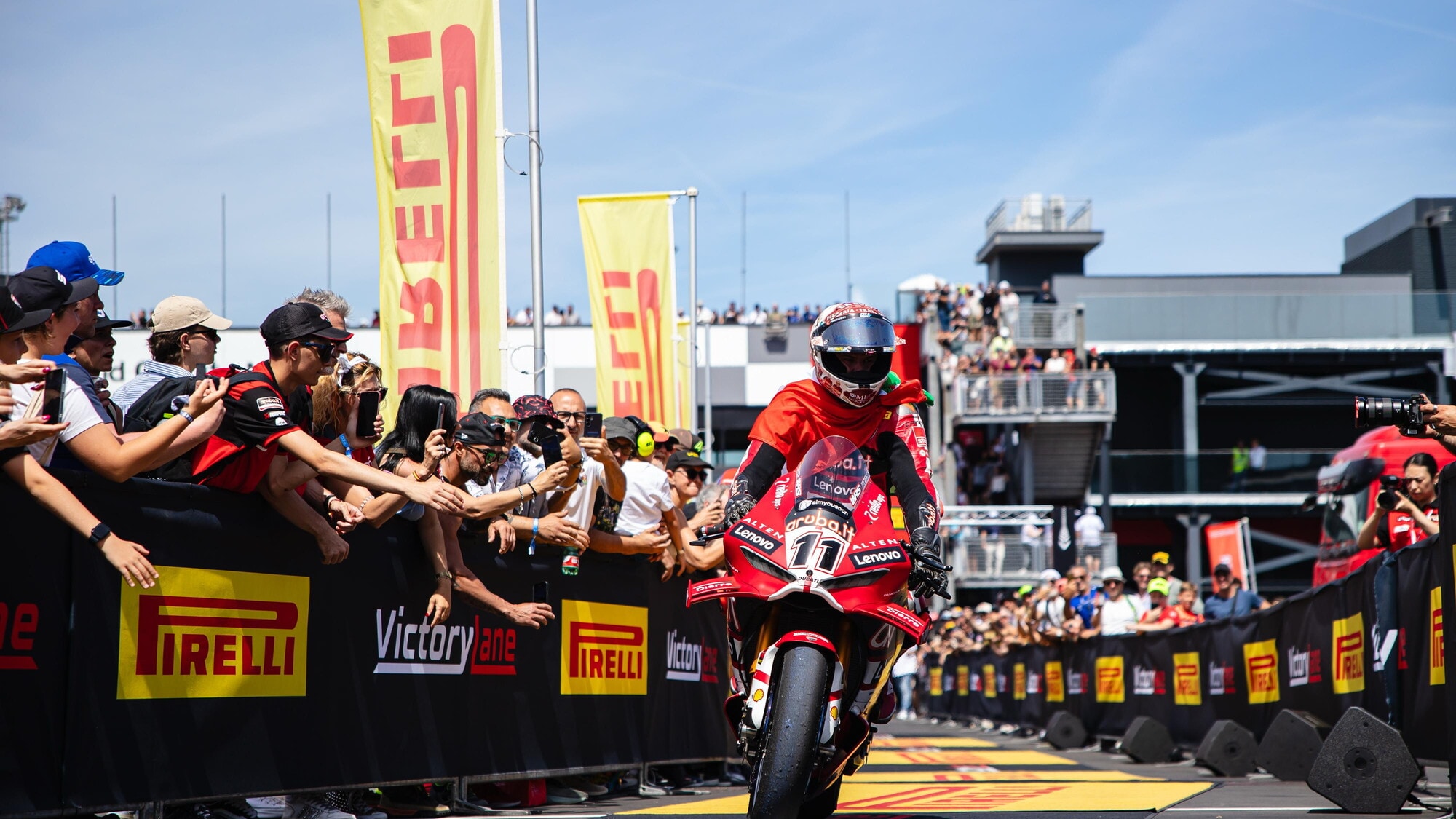 SBK Misano: Bulega sempre più nella storia, 40 successi in carriera