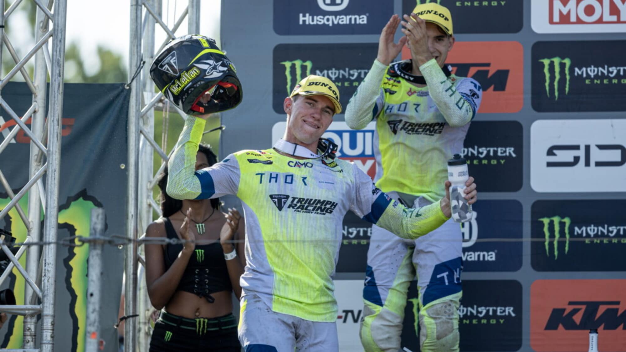 MX2: dominio delle Triumph a Lommel