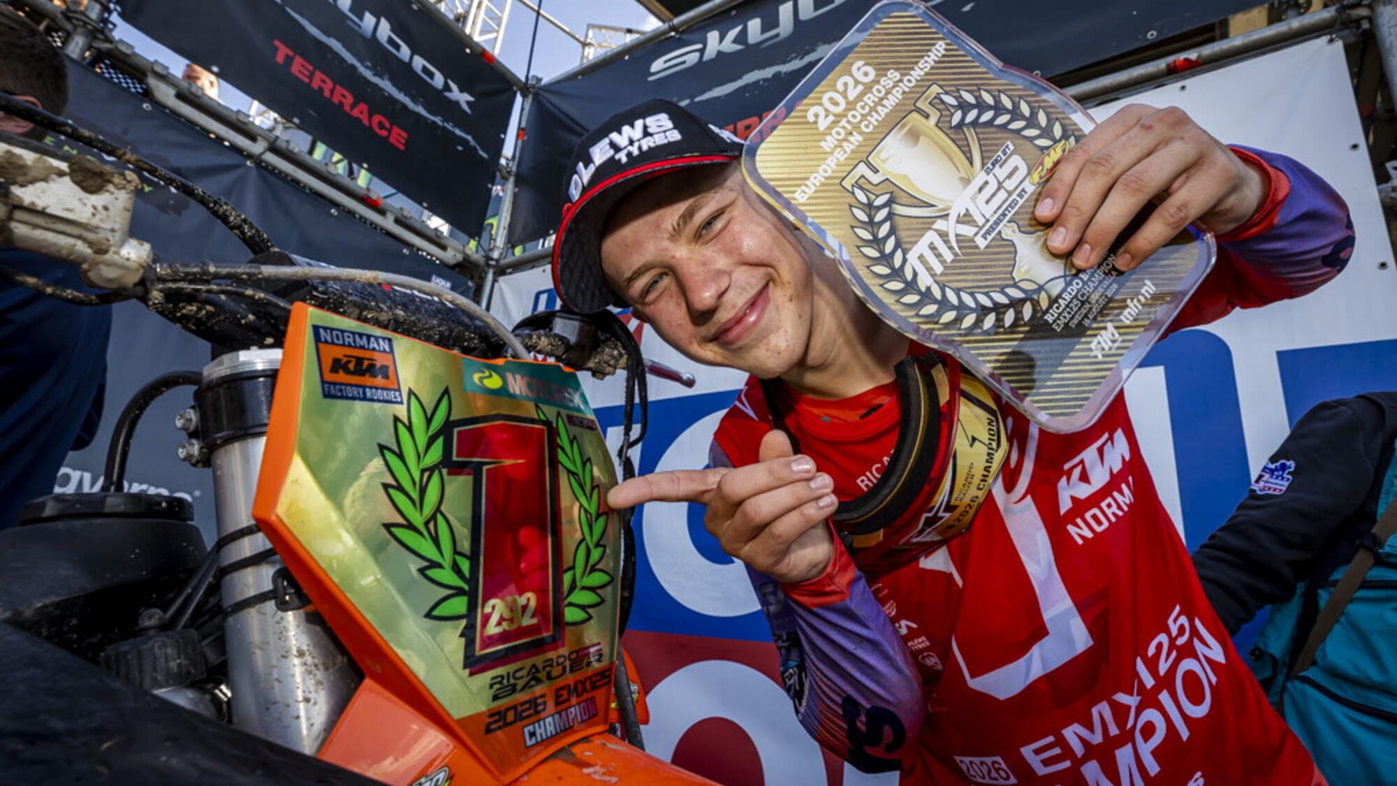 EMX125: Bauer Campione europeo 2026