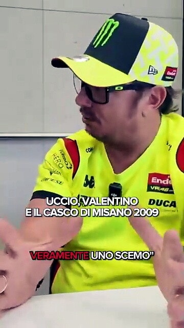 Misano 2009: il casco con l'asino di Valentino Rossi che lasciò tutti a bocca aperta!