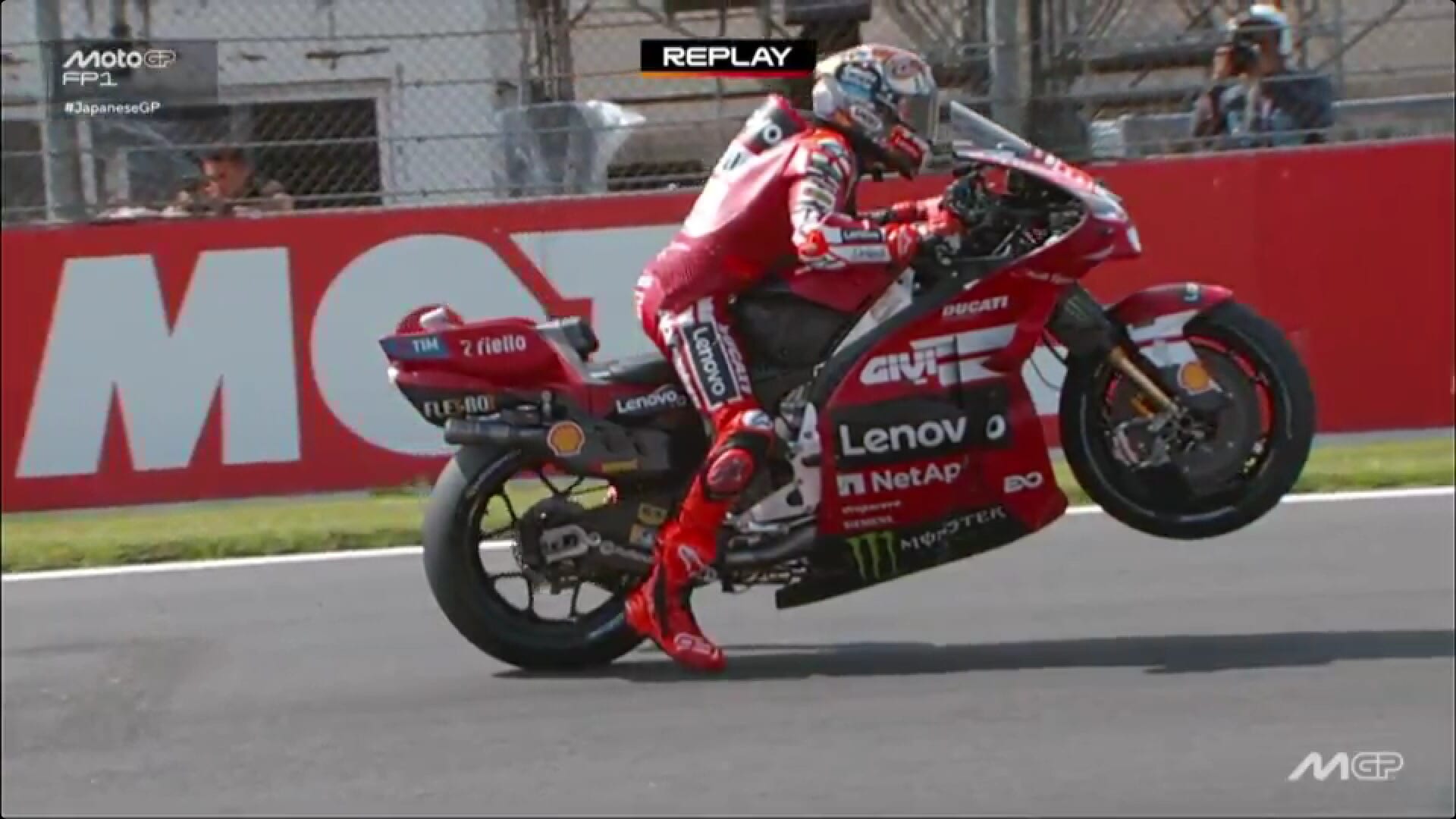 Márquez quasi disarcionato dalla Ducati: prova di partenza sfortunata per il campione del mondo