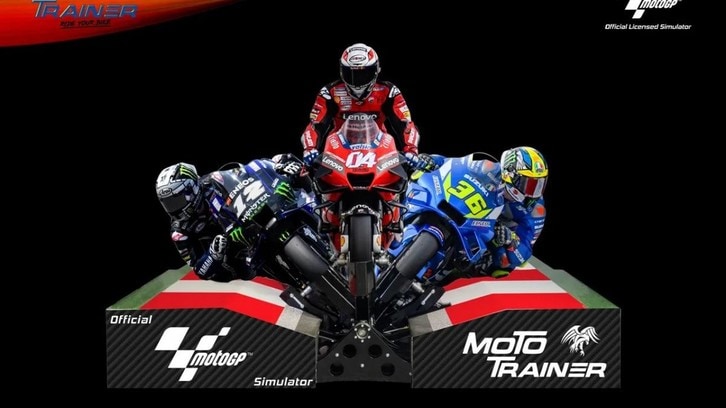 Moto Trainer: allenarsi in casa come i piloti MotoGP