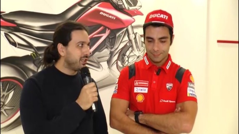 EICMA Live, Petrucci: "Vado in crisi quando ho poco grip"