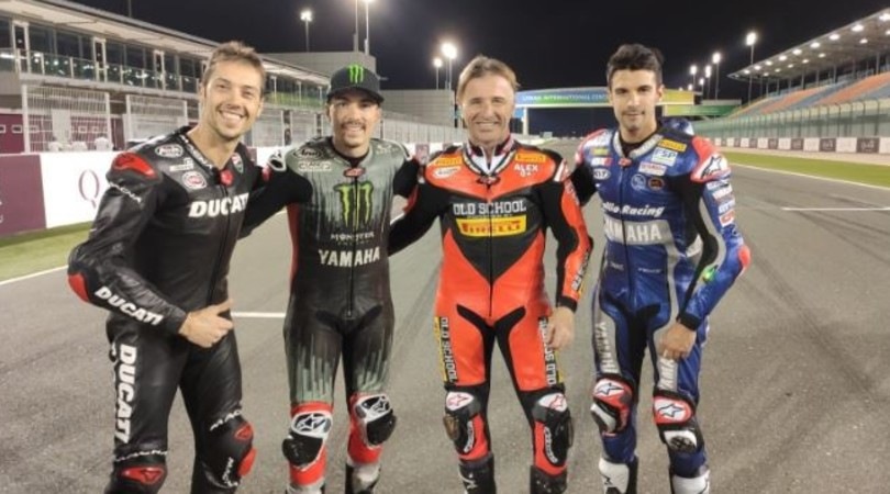 Allenamento speciale per Zanetti, in pista con Gramigni ed i cugini Vinales