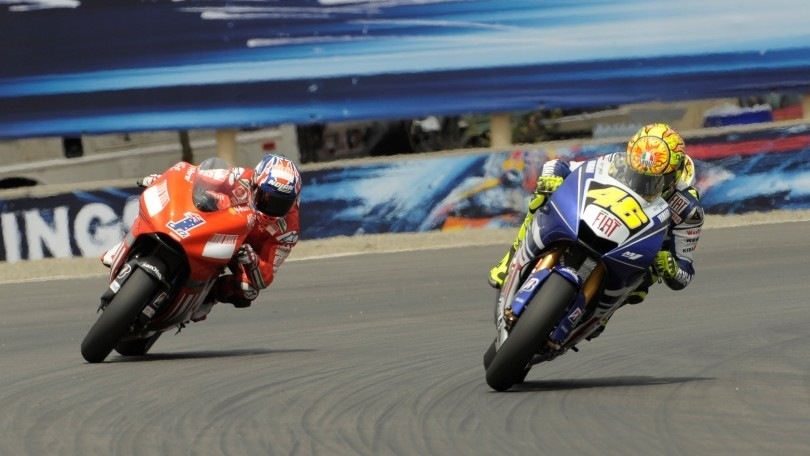 Rossi: “Laguna Seca 2008, una battaglia iconica con Stoner”