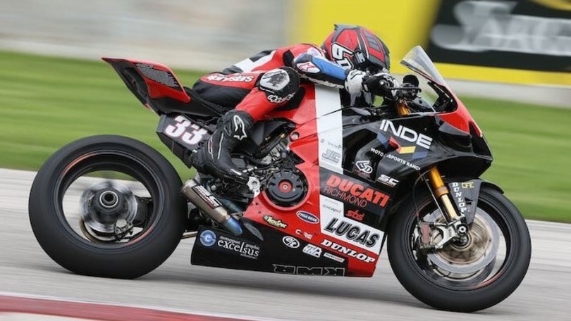 Ducati nella storia USA: sale sul podio del MotoAmerica