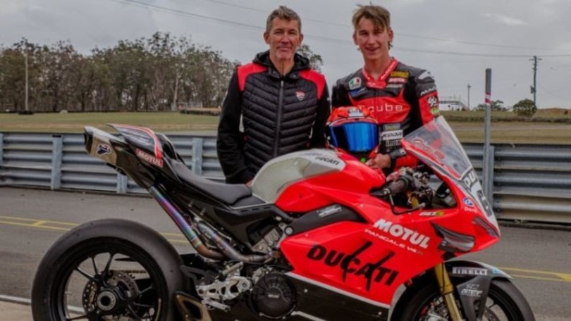 Oli Bayliss, debutto in Superbike Aussie con doppio podio