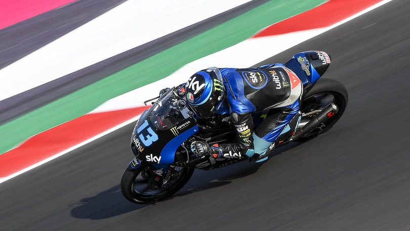 Moto3, GP Emilia Romagna FP3: Vietti firma il nuovo record, Fenati terzo